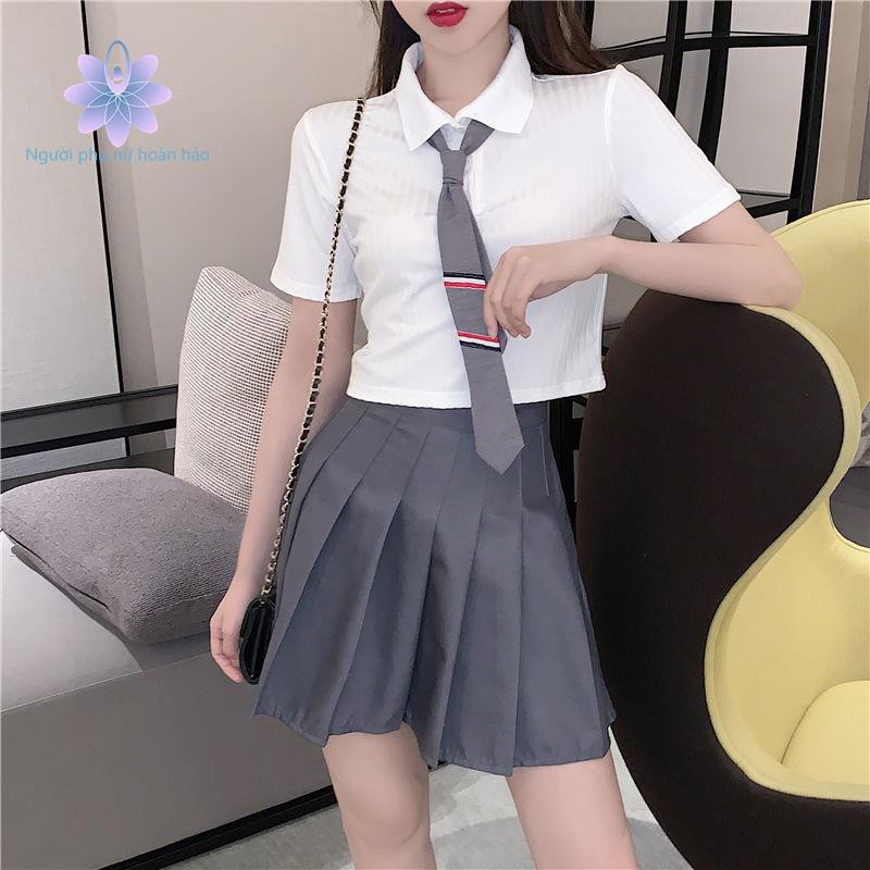 váy Set Đồng Phục Học Sinh Phong Cách Hàn Quốc Cho Nữ | BigBuy360 - bigbuy360.vn