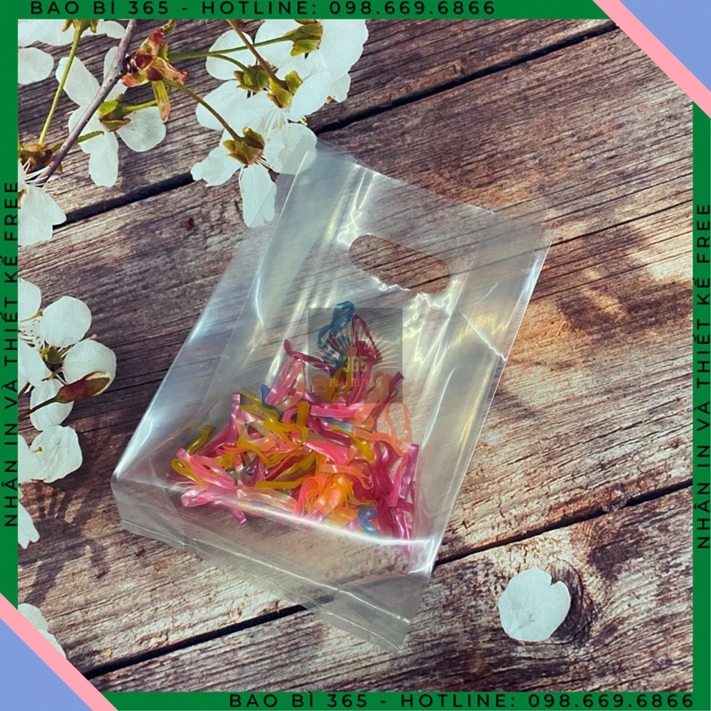 ☎ 0,5 KG - 1KG💥TÚI HỘT XOÀI PE TRONG SUỐT💥 Túi Nilong PE Trong cho Shop Cao Cấp. Dẻo dai, bóng đẹp và sang trọng.