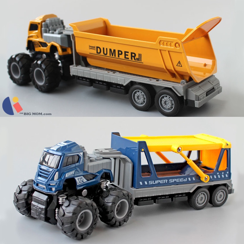 Đồ chơi xe tải cho bé cỡ lớn - Nhiều Mô Hình Xe Ô Tô Các Loại : Xe Ben, Xe Container, Xe Nâng