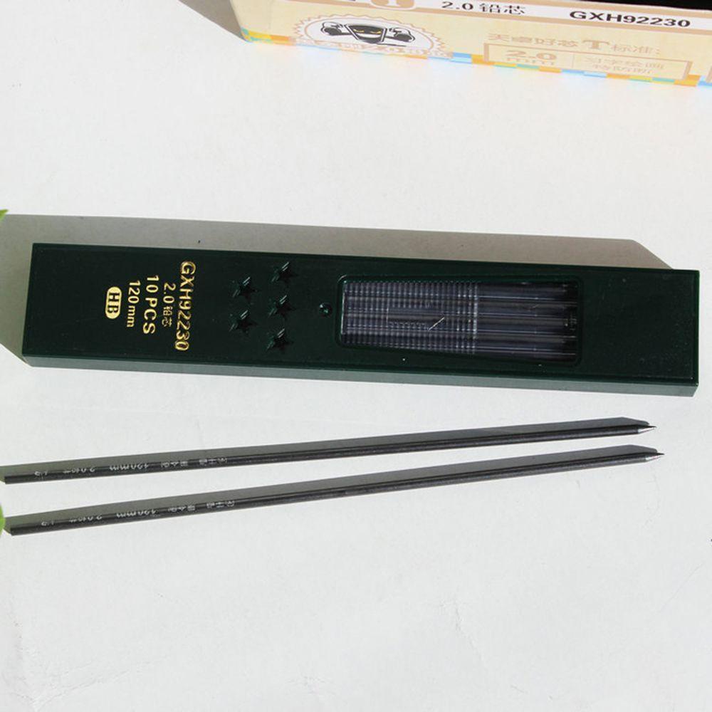 Hộp 10 Ruột Bút Chì Bấm 2.0mm 10 Cây