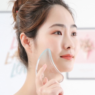 Thanh lăn mặt đá, Guasha đá An Gem, cây lăn mặt nâng cơ massage tự nhiên