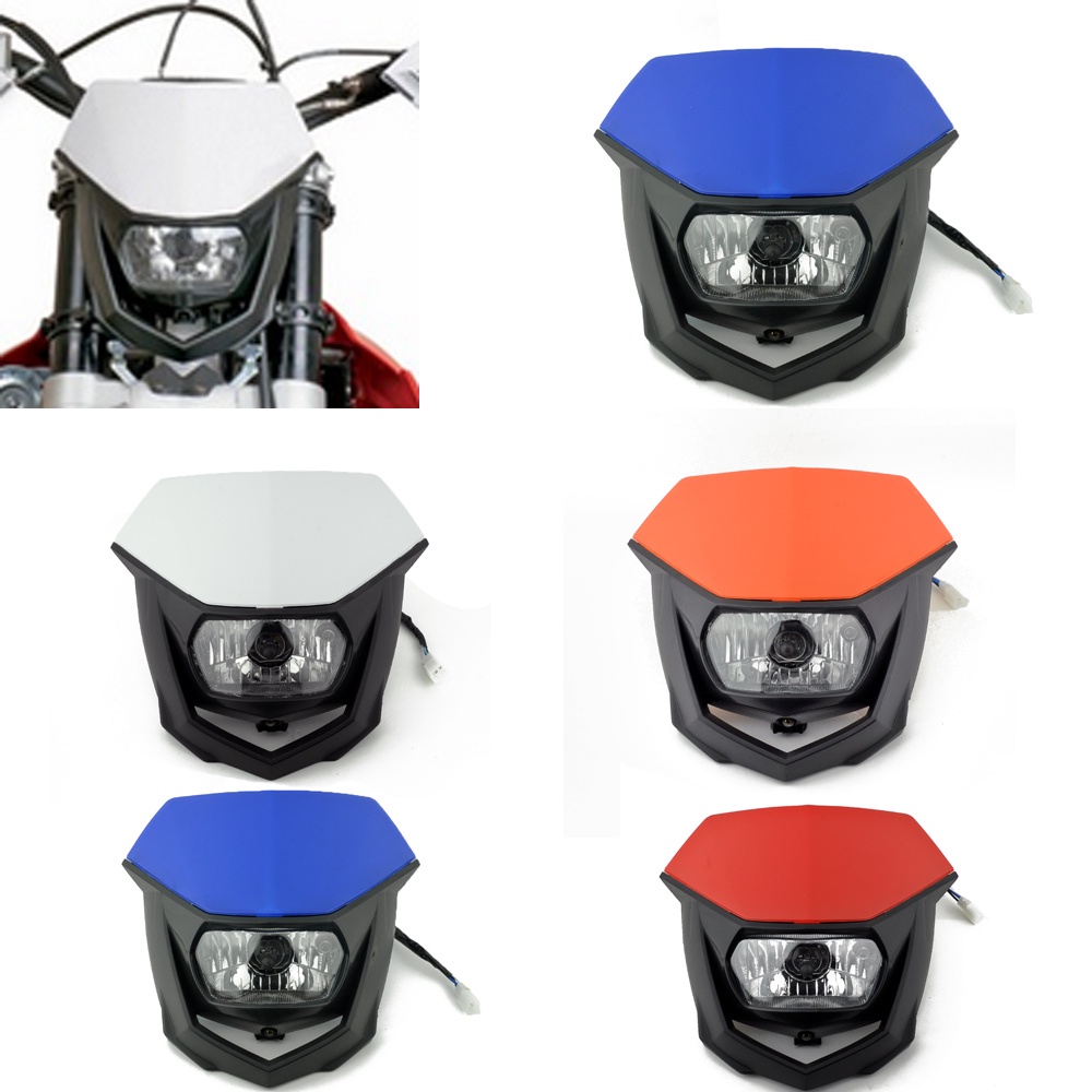 Mặt Nạ Đèn Pha H4 12V 35w Chuyên Dụng Cho Xe Mô Tô Honda Yamaha Suzuki CRF WRF DR YZ