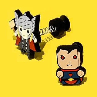 Phụ kiện jibbitz, sticker, icon LÒ XO, nút gắn dép sục siêu nhẹ