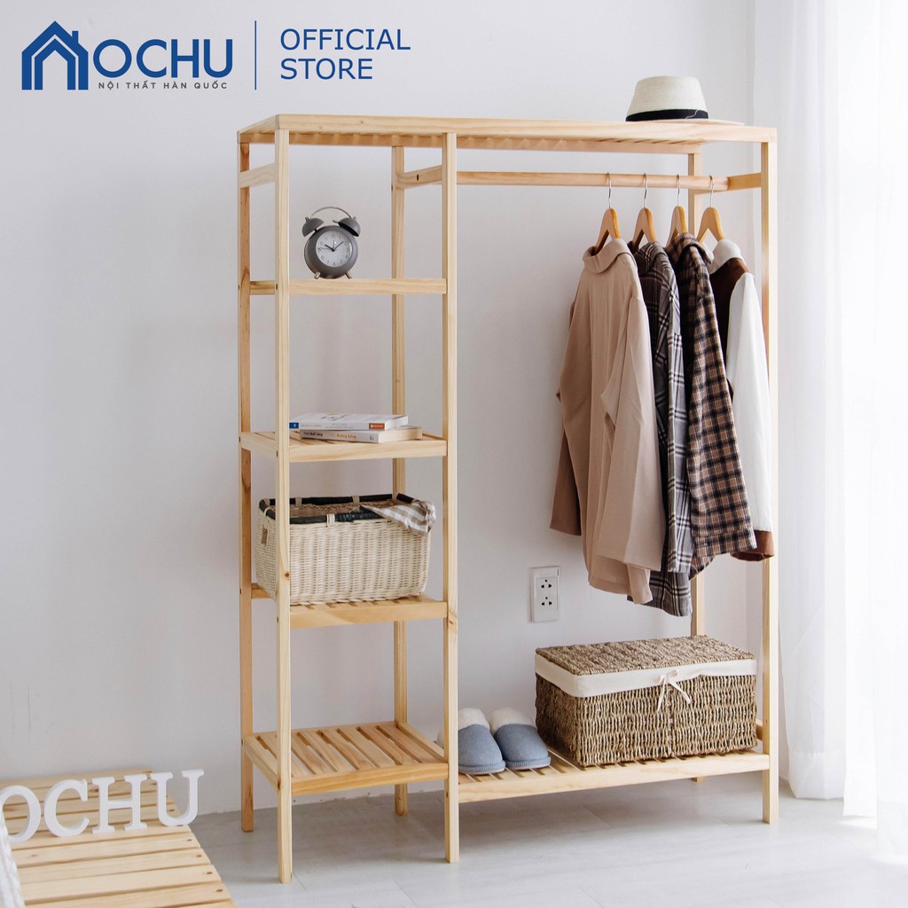 Tủ treo quần áo lắp ráp thông minh OCHU DOUBLE HANGER-M Nội thất thông minh decor phòng ngủ