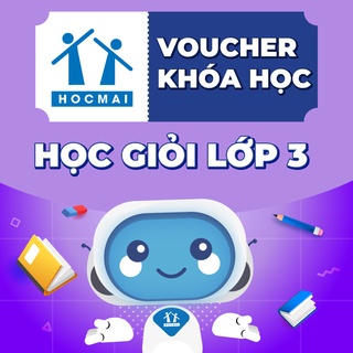 Youschool - HOCMAI - Khóa Học giỏi lớp 3: Toán - Tiếng Việt - Tiếng Anh - 01 tháng