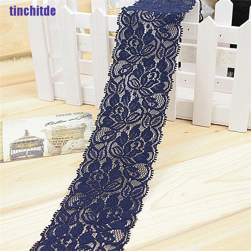 Cuộn Ruy Băng Ren Hoa 1Yard 6.5Cm