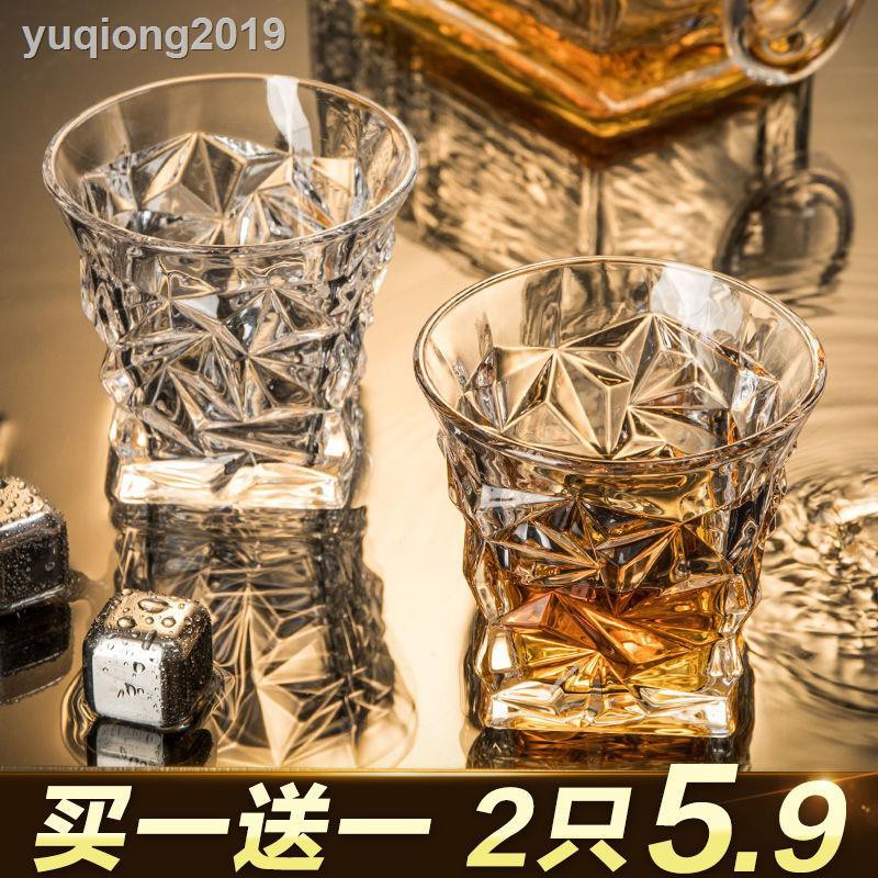 Ly Thủy Tinh Uống Rượu Whiskey Cổ Điển