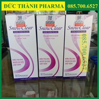 Snowclear dầu gội trị gàu 50ml
