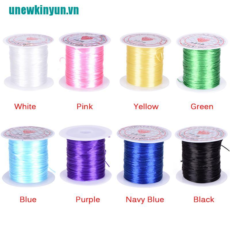 Y●Cuộn Dây Cước 0.8mm Làm Trang Sức Thủ Công