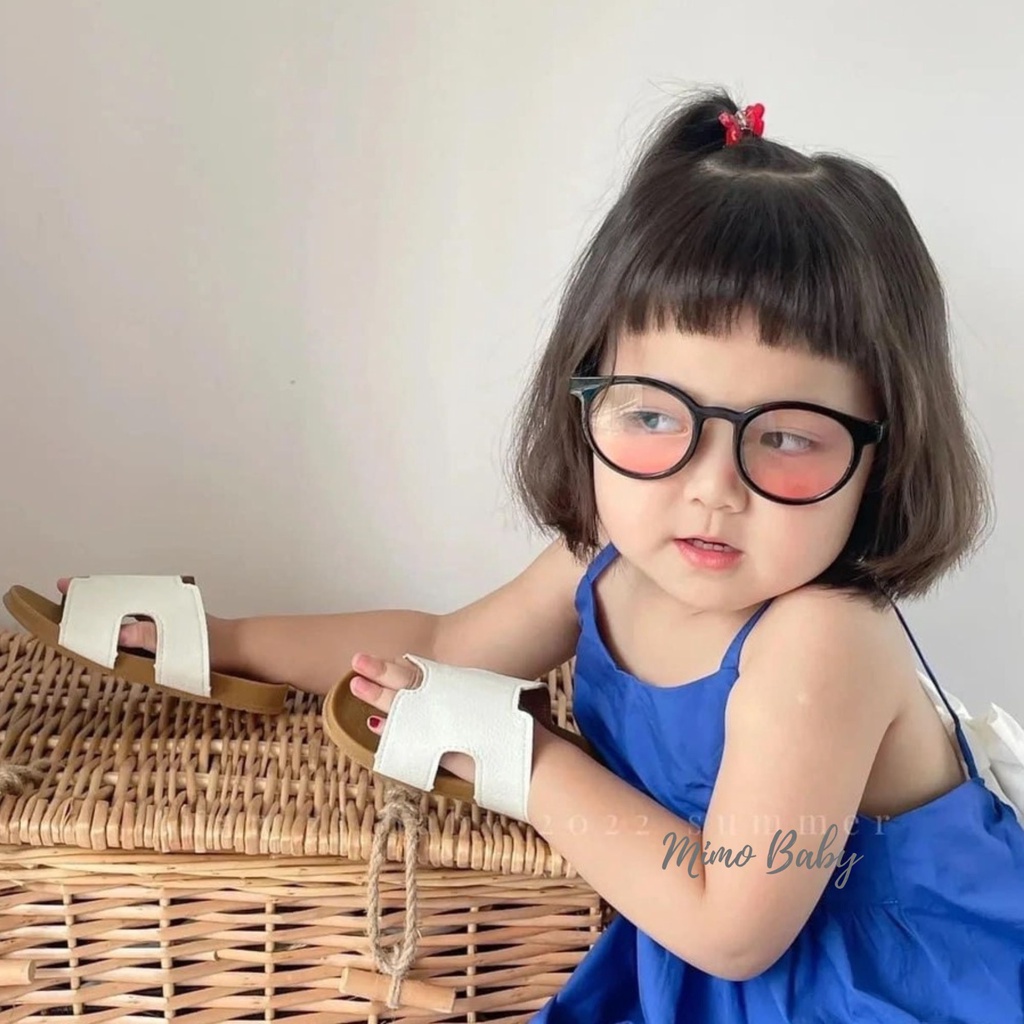 Kính mắt má hồng, kính thời trang cực dễ thương cho bé K10 Mimo Baby