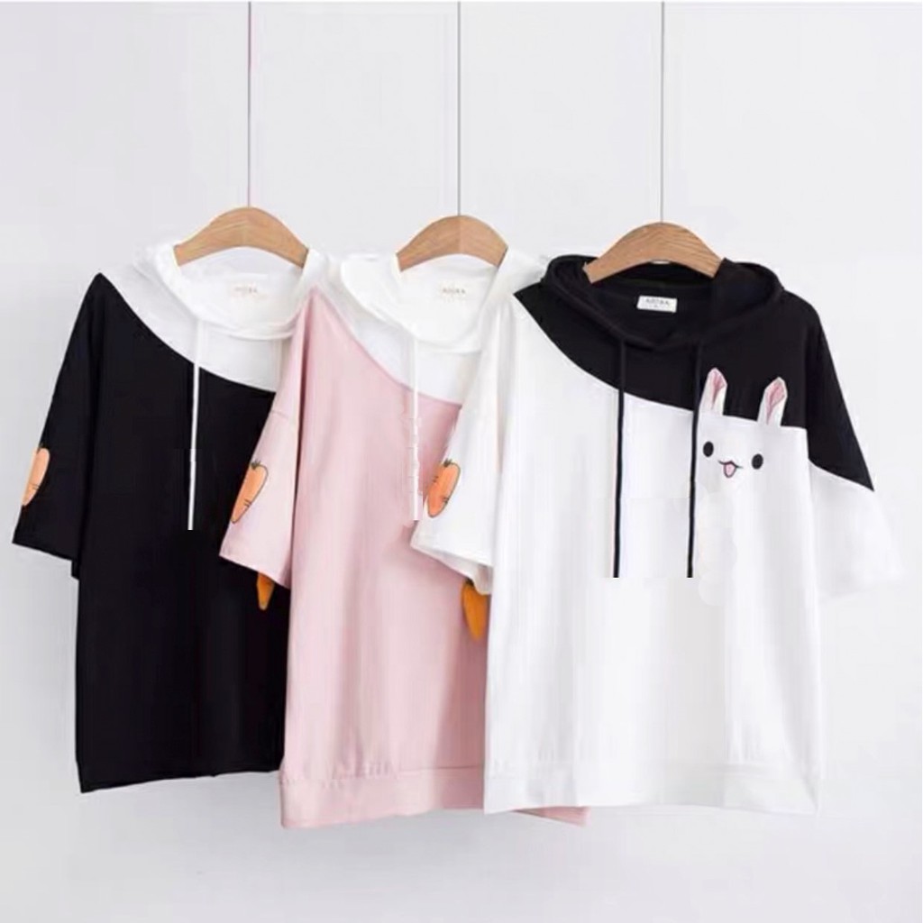HÌNH THẬT - Áo hoodie cotton tay lỡ mùa hè cún - mèo  hot 2021 | BigBuy360 - bigbuy360.vn