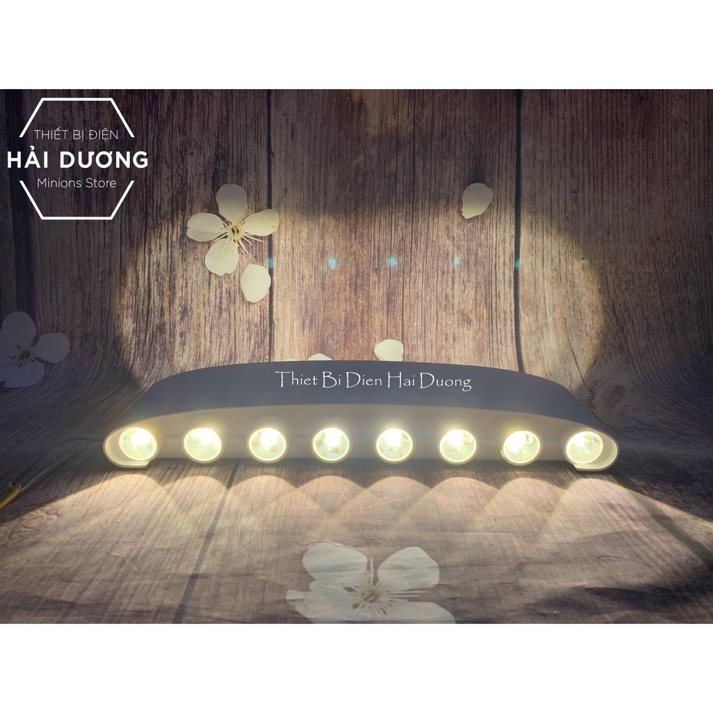 Đèn trang trí hắt tường 2 đầu 16w chống nước TN191 - Thân nhôm - Decor lighting-Bảo hành 12 tháng- Energy Green Lighting