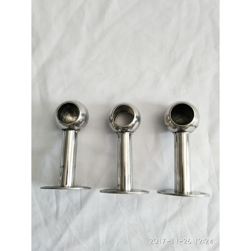 BÁT CỐC BẮT TƯỜNG TREO RÈM CỬA PHI 22 - PHI 25