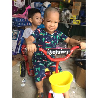 Xe đạp đôi sắc màu cho bé
