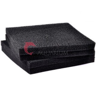 Mút xốp đen bọt biển 50*50*5cm loại tốt - mút lọc bể cá - lọc thô bể cá cảnh