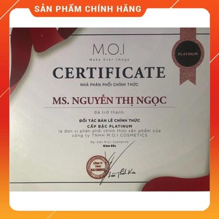 Son kem lì MOI no5.Hồng đào
