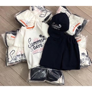 Set bộ kèm nón Summer cho bé trai