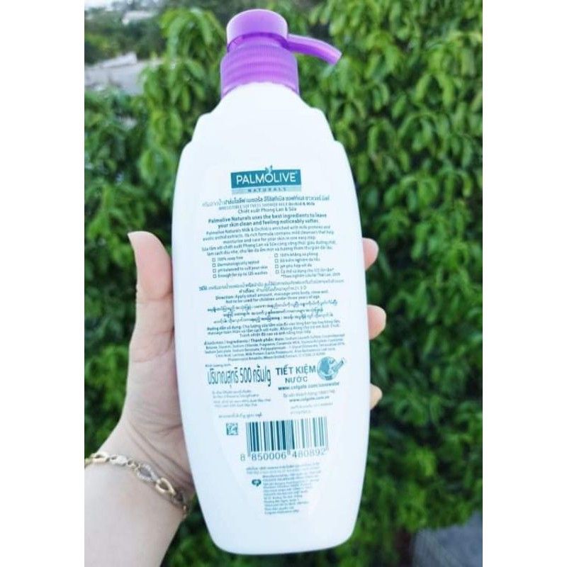 Sữa tắm Palmolive Naturals chiết xuất 100% thiên nhiên 500g