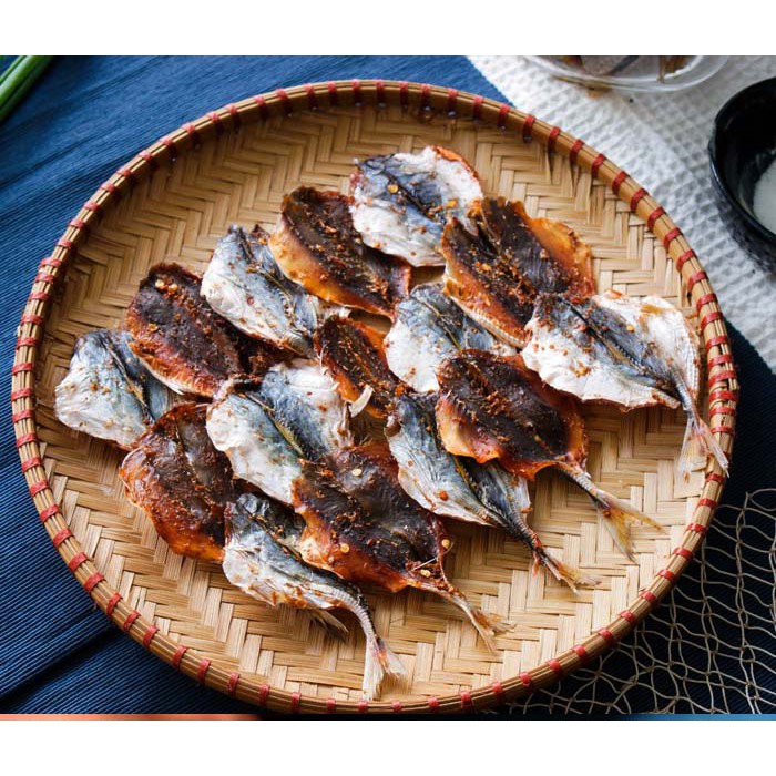 Khô cá chỉ vàng loại hảo hạng,đặc sản cà mau,Cá Chỉ Vàng rút xương loại 1, thịt dai, ngọt và thơm thientustoret