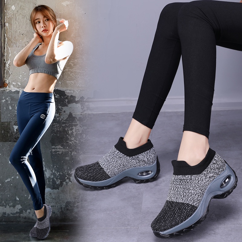 Giày Thể Thao Đa Năng Chống Trượt Thoáng Khí Size 35 Thời Trang Cho Nữ