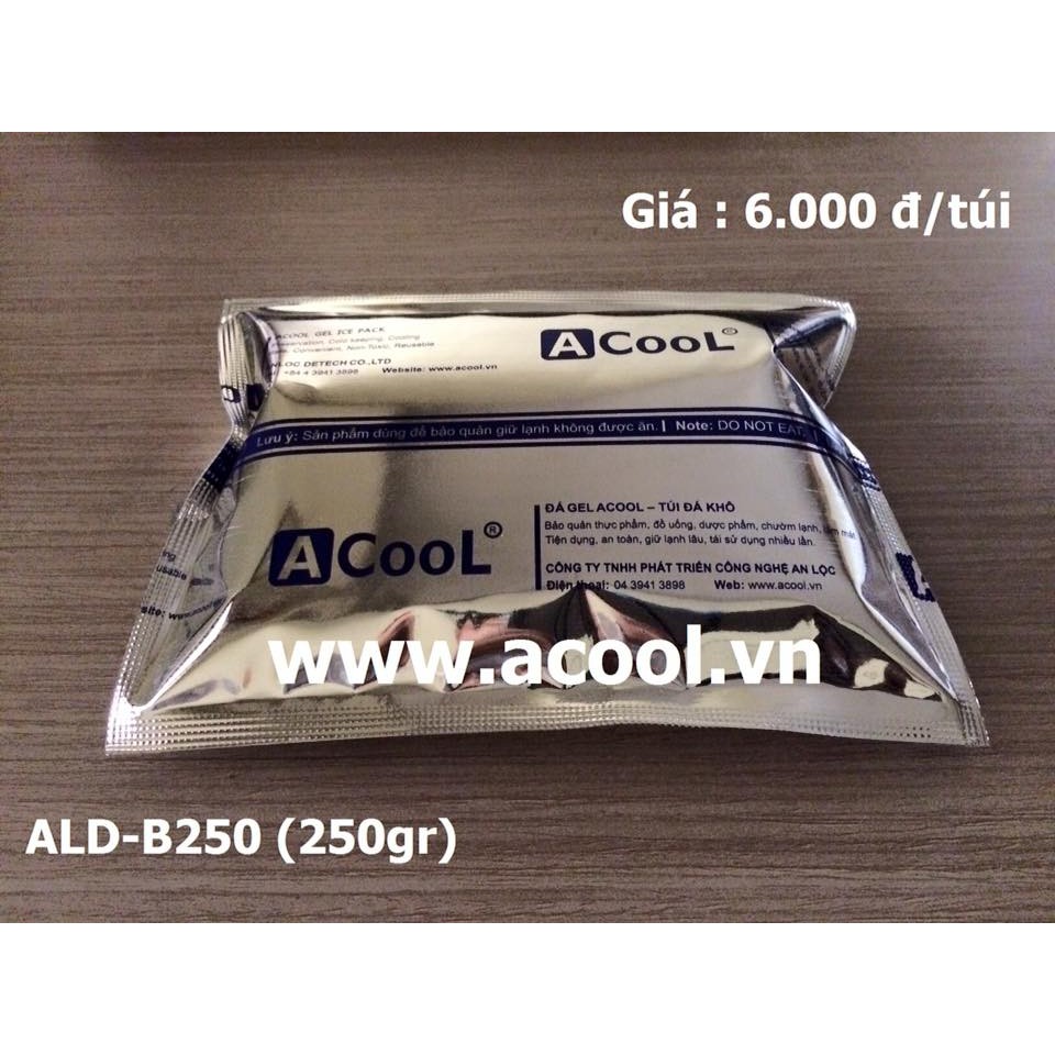 Túi đá gel/đá khô ACooL ALD-B330 (Bạc 330gr)