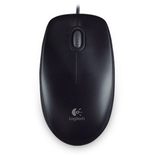 Chuột có dây Logitech B100 - Hàng chính hãng