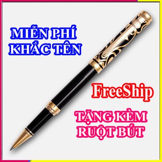 Bút ký doanh nhân Lincoln Jr 009, mực mịn, mượt đều ở mọi góc nghiêng cầm bút