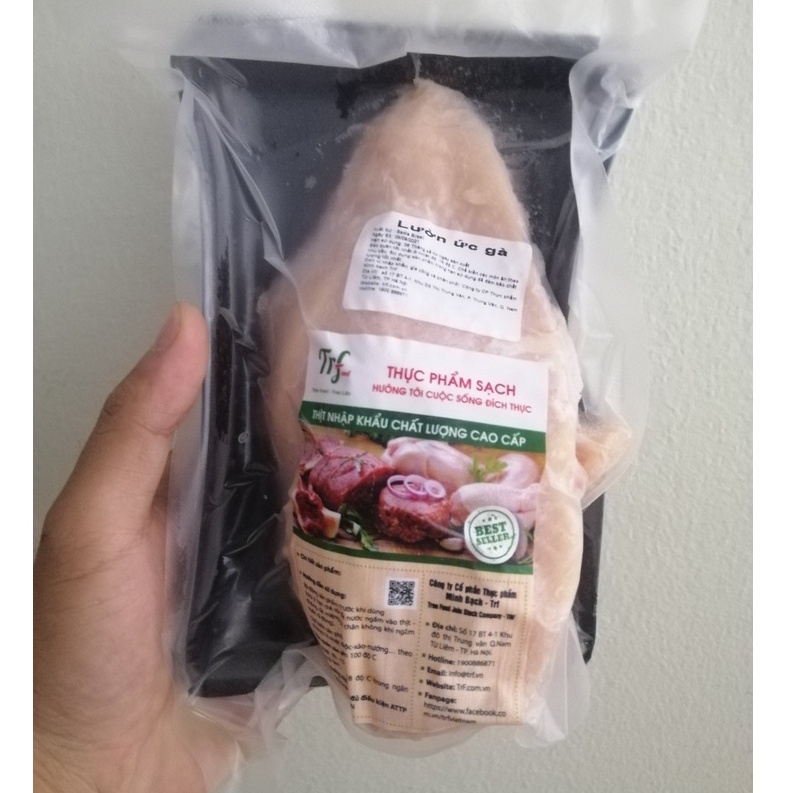 Lườn ức gà nhập khẩu Truefood 500g dành cho người ăn kiêng/giảm cân/healthy [HN ship hỏa tốc]