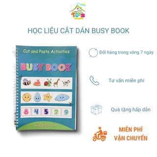Học liệu - sách cắt dán busy book