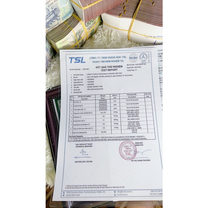 Giãm cân thảo mộc CI SLIM cam kết chính hãng công ty