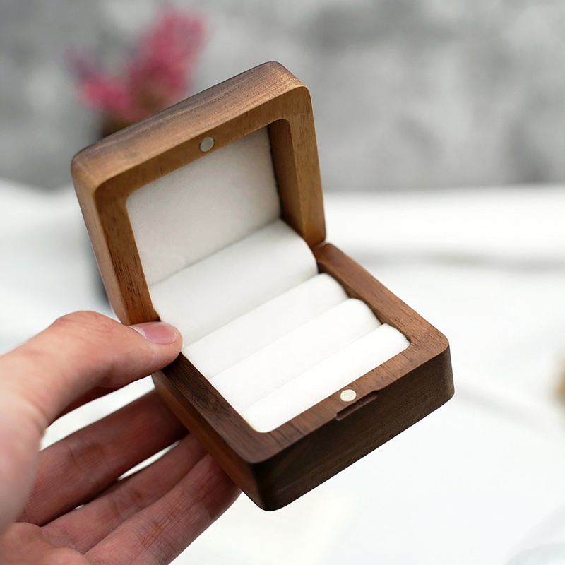 Flgo Hộp Gỗ Đựng Trang Sức Nhỏ Gọn Tiện Dụng