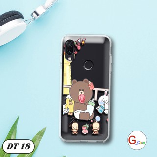 Ốp lưng Xiaomi Redmi Note 7/ Note 7 Pro dẻo trong in hình