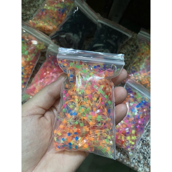 Thun Cột Tóc Siêu Dai Bền Xinh Xắn Gói Nhỏ 20-22g