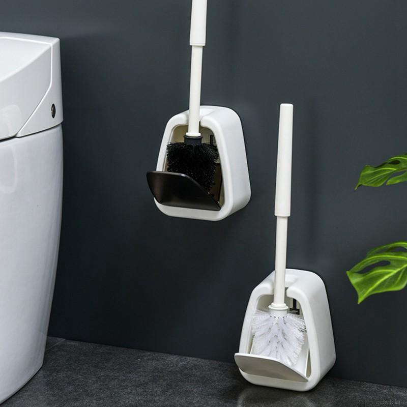 Cọ làm sạch toilet có tay cầm dài đầu cọ thiết kế mềm cao cấp tiện lợi dễ sử dụng