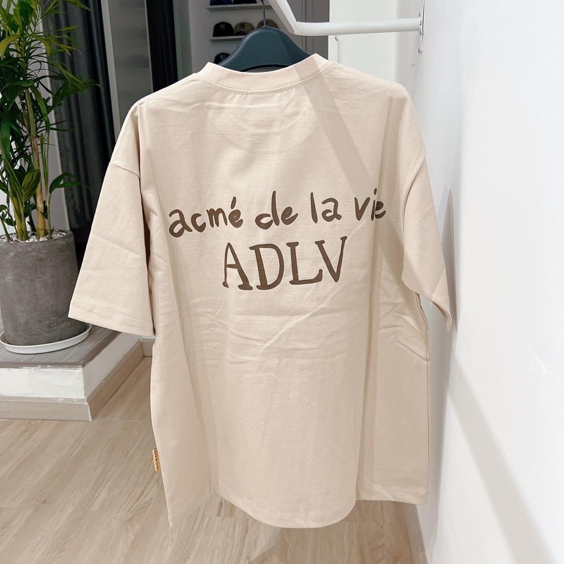 ÁO THUN A.D.L.V GLOSSY BEIGE