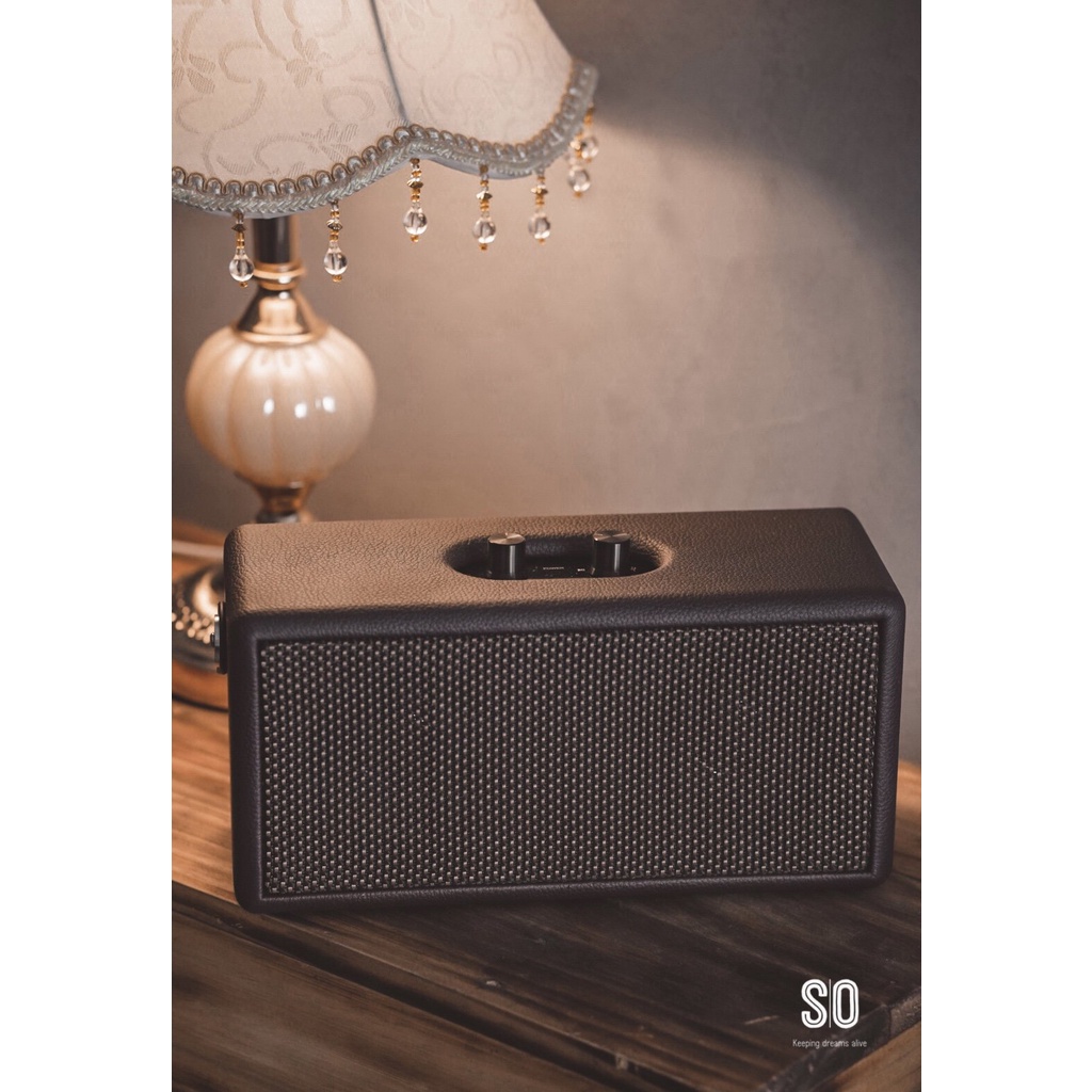 Loa bọc da handmade lấy cảm hứng từ Marshal