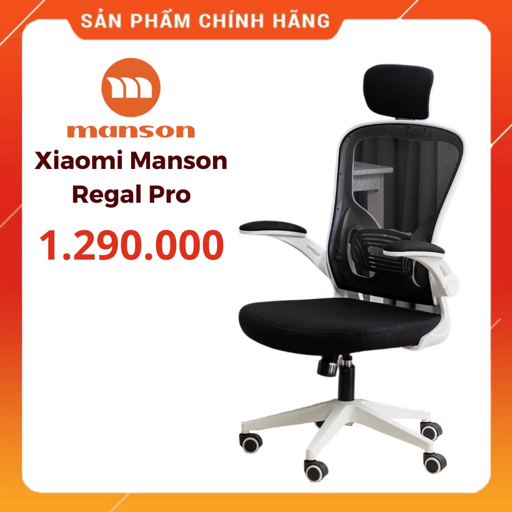 ✅ SẢN PHẨM CHÍNH HÃNG BẢO HÀNH 1 NĂM - Ghế Xiaomi Manson Regal - Ghế Xoay Văn Phòng Công Thái Học