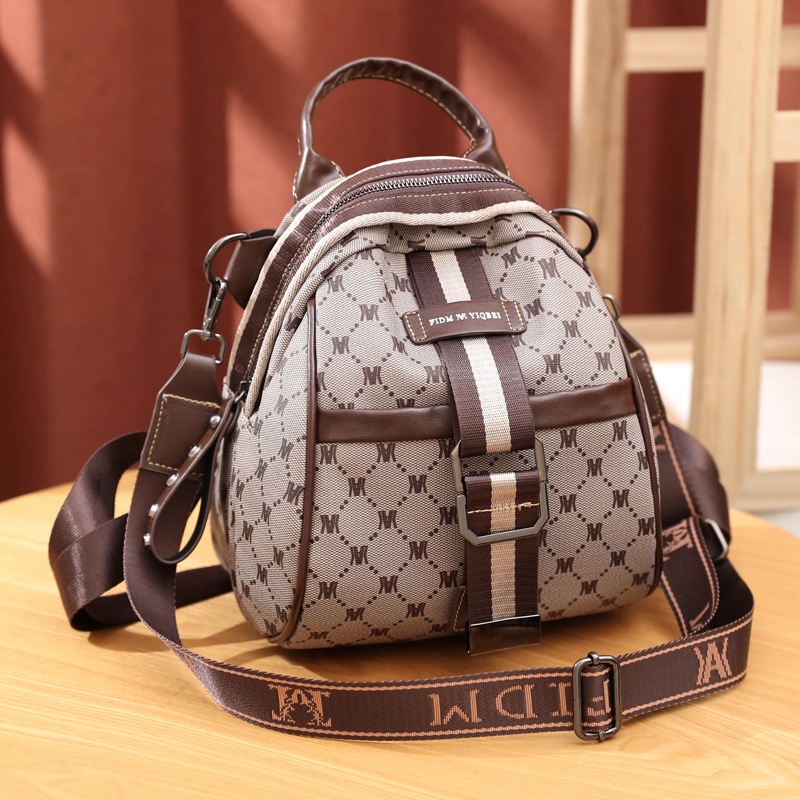 Balo CHUWANGLIN bằng nylon chống thấm nước in họa tiết thời trang dành cho nữ