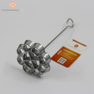 Khuôn bánh nhúng hoa mai 9cm