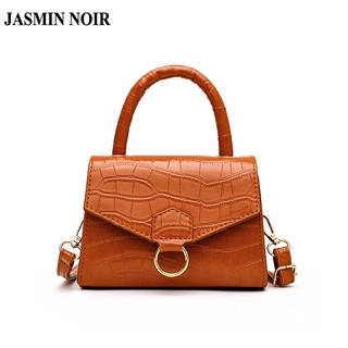 Túi Xách Nữ JASMIN NOIR Giả Da Cá Sấu Thời Trang