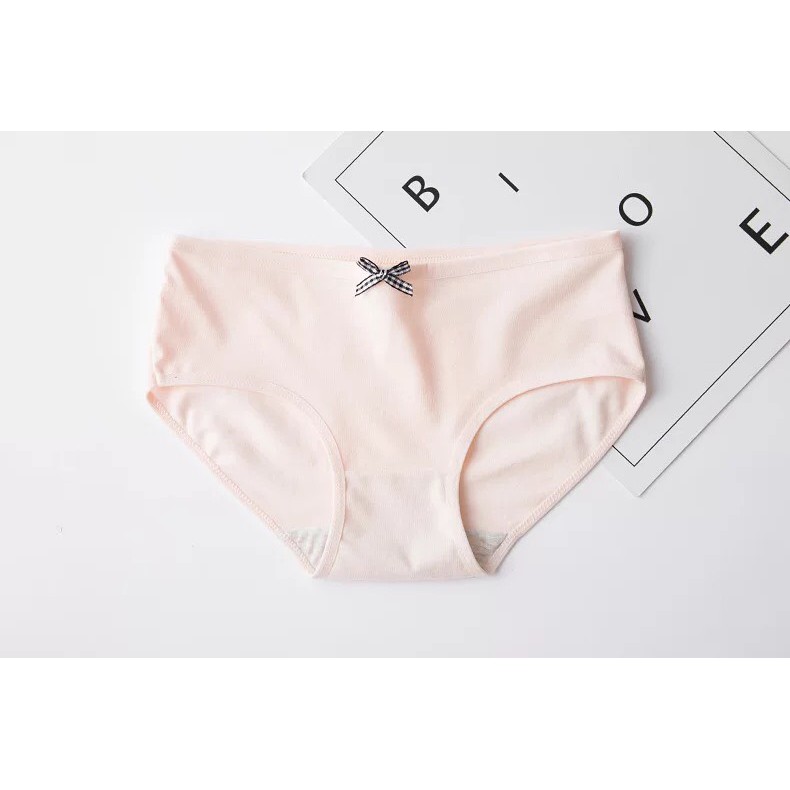 [COMBO] Quần Lót Nữ Sexy Sang Trọng, Quần Lót Cotton Cạp Nơ Kháng Khuẩn Dễ Thương QL012