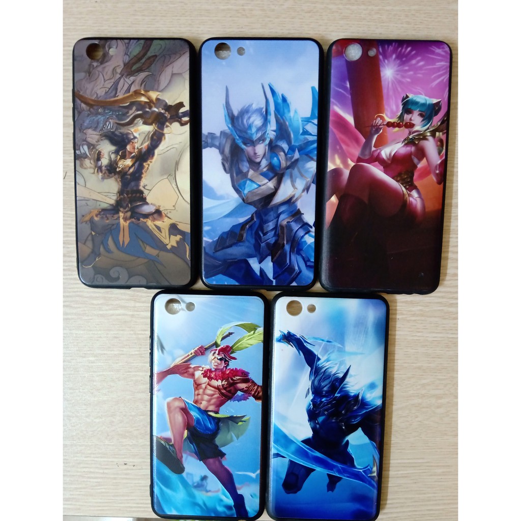 Ốp ViVo lưng hình Tướng Liên Quân cho Vivo Y51 Y53 Y55 Y66 Y67 Y71 Y79 Y81 Y83 Y93 Y97 V9 V11 V15
