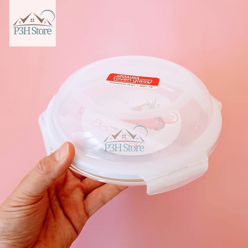Hộp thủy tinh Lock&amp;Lock nắp vòm Dome Style LLG883 LLG885