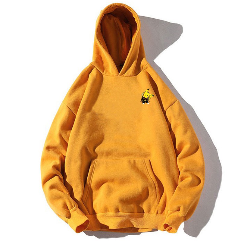 Áo Hoodie Họa Tiết Hoạt Hình Pikachu Dễ Thương Cho Bé Trai