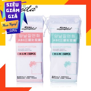 Bông Tẩy Trang Laneila Túi 50 Miếng