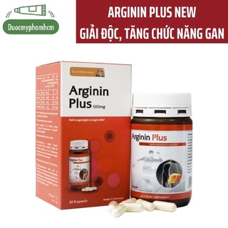 ARGININ PLUS Nhập Khẩu Đức -Tăng cường chức năng gan, giải độc gan - Hộp 30-90 viên