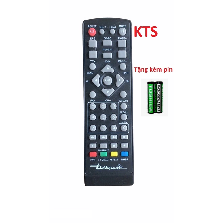 Điều khiển đầu thế hệ mới - Remote từ xa điều khiển đầu thu THẾ HỆ MỚI loại tốt chất lượng cao