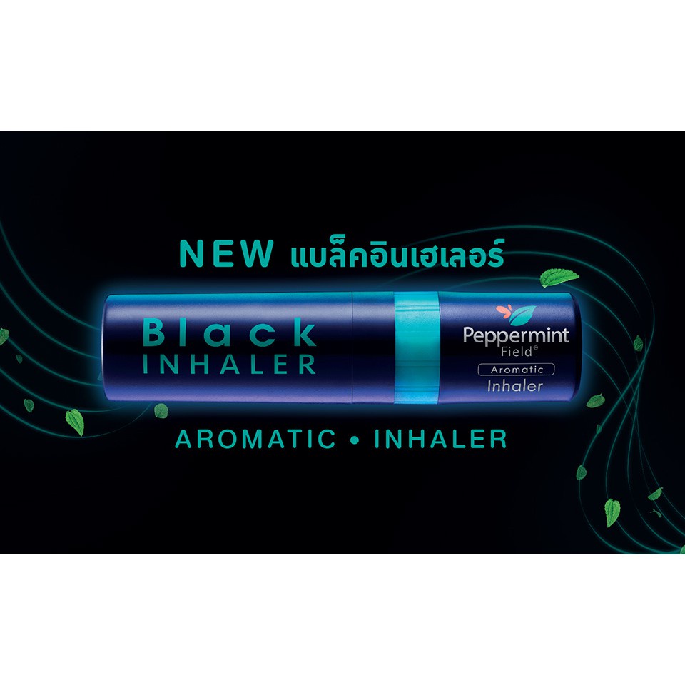 Ống hít ĐEN 2 Đầu Black Inhaler Peppermint Thái Lan