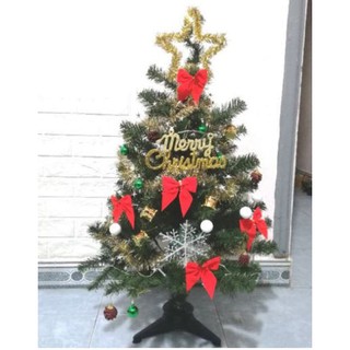 Combo CÂY THÔNG NOEL 1M2 MÀU XANH + KÈM PHỤ KIỆN