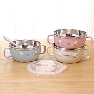 Bát giữ nhiệt kèm thìa cho bé